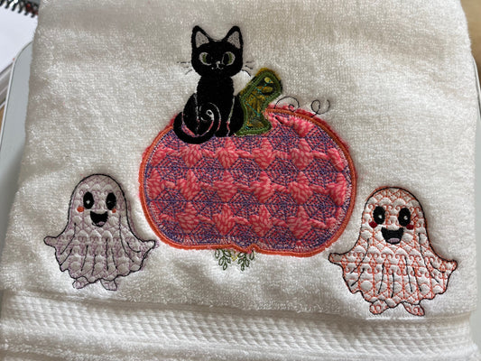 Spooky Season Bath Sheet