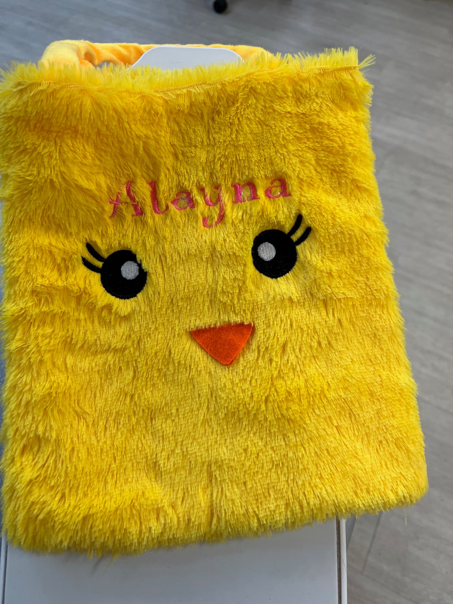 Baby chick Personalized Easter bag
